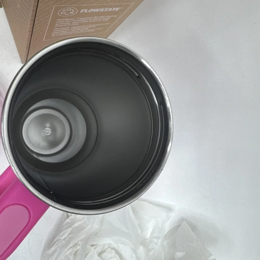 Stanley Starbucks Cherry Blossom Pink 40 oz The Flow State Tumbler Quencher New - Picture 10 of 11